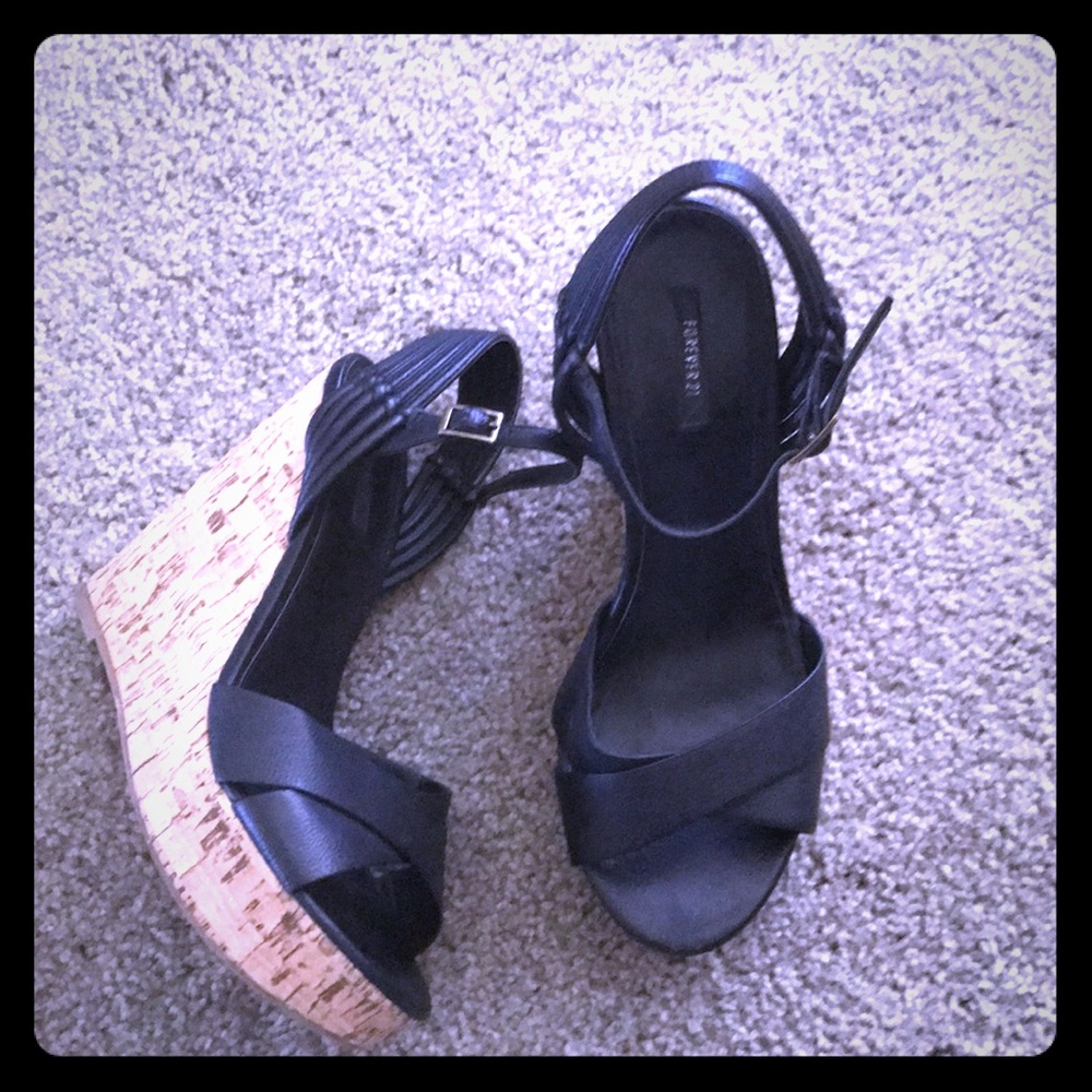 Like new forever 21 wedges